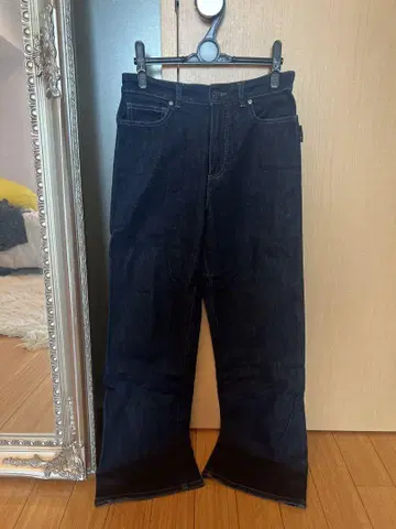 다크 블루 스트레이트 데님 사이즈 25