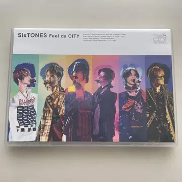 SixTONES Feel da CITY 일반ver DVD 2매 세트