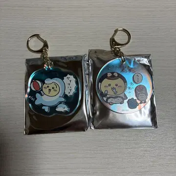 치이카와 (먼작귀) 수족관 오로라 아크릴 키링 돌고래 토끼 밤만주 세트