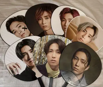 SixTONES 다나카 주키치 부채 7개 묶음 판매