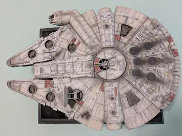 주말 가격 인하 밀레니엄 팔콘 완성품 받침대 포함