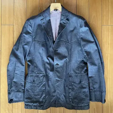 TOMORROWLAND 다크 그레이 테일러드 자켓 데님풍