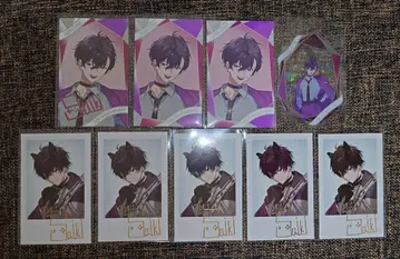 니지산지 사에키 잇테츠 폴라로이드풍 카드