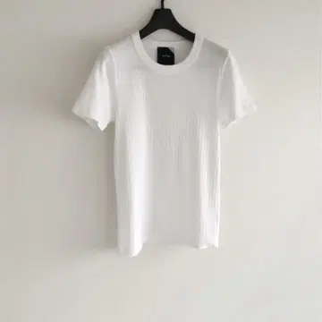 ATON SUPIMA WIDE RIB CREW NECK T-SHIRT 2