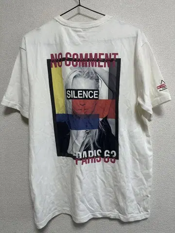 NO COMMENT 그래픽T셔츠 화이트