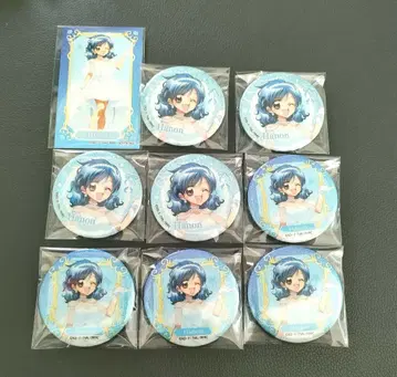 피치피치 피치 펄 드레스 나미네 글리터 캔뱃지