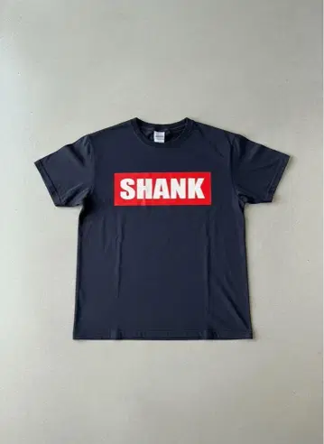 SHANK 로고 T셔츠 네이비