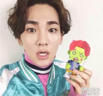 SHINee key 페이퍼 토이 트레이딩 카드