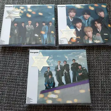 SixTONES [ Stargaze ] 3가지 형태 시리얼 포함