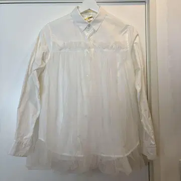 Noir KEI NINOMIYA 튤 셔츠