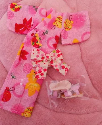 인형 의류 유아 SD 유카타&신발 세트 중고품