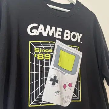 구제 의류 Nintendo GAME BOY T셔츠