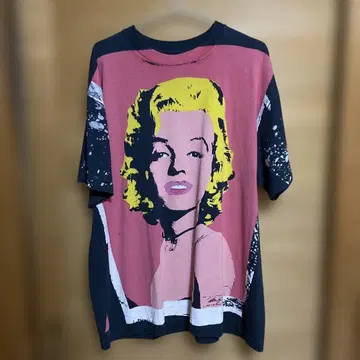 90'sHanes 마릴린 몬로 T셔츠 MOSQUITOHEAD