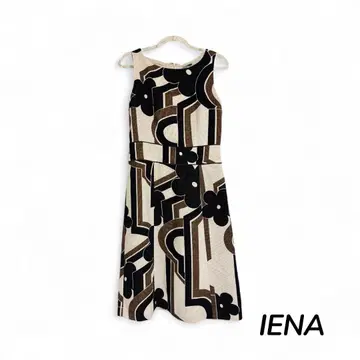 IENA 꽃무늬 슬리브리스 원피스