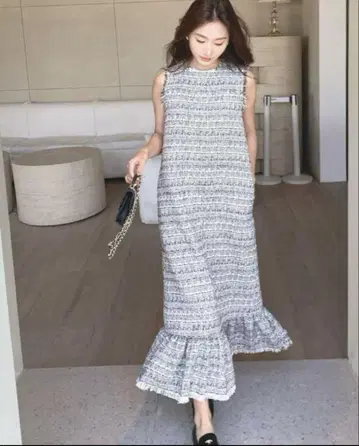 Birthdaybash ROMANTIC TWEED DRESS