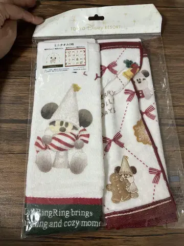 디즈니 미니 타월 2장 세트 릴린린