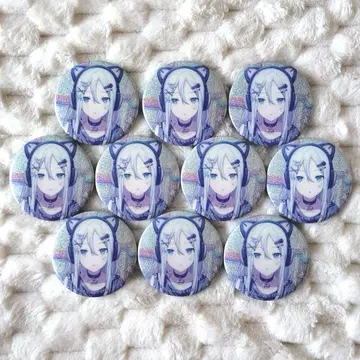 프로세카 요이사키 카나데 캔뱃지 26C 고양이 귀