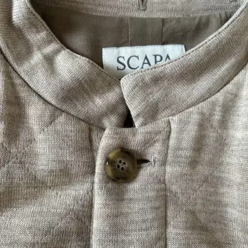 SCAPA 후드 부착 아우터 코트
