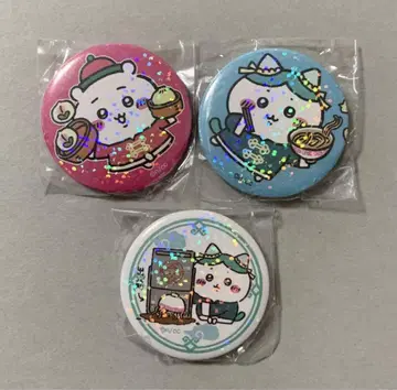 치이카와(먼작귀) 호텔 홀로그램 캔뱃지 묶음 판매