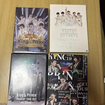 King & Prince 콘서트 투어 DVD 세트