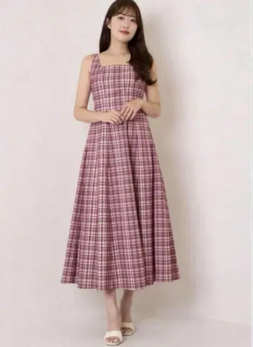 herlipto Paddington Long Dress cherry