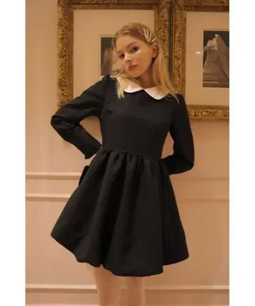 epine Jacquard balloon onepiece