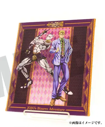 죠죠 애니메이션 10주년 기념전 캔버스 보드 요시카게 키라