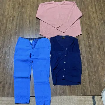 핑크 7부 소매 티셔츠