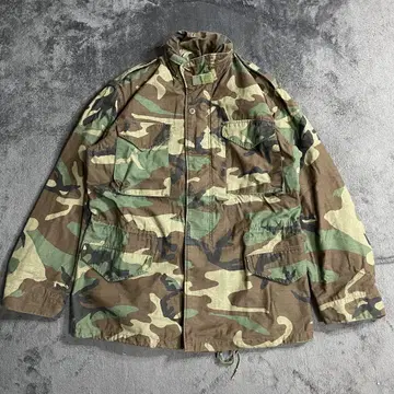 U.S.ARMY M-65 필드 자켓 밀리터리 우드랜드 카모
