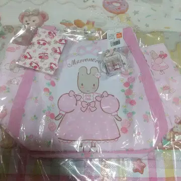 산리오 마론 크림 토트백 미니 복조리 미니어처 패키지 팩