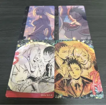 NARUTO 인연 시리즈 비주얼 플레이트 컬렉션 4점