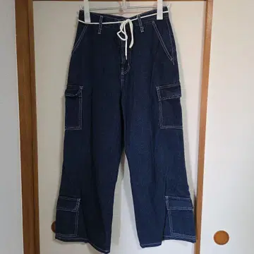 Nope Girl wide denim pants M