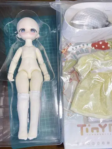 TinyFox 플라리 본체 아이 가발 + 덤