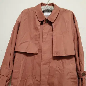 코엔 스텐카라 코트 플라이 요크 롱 스텐카라 코트