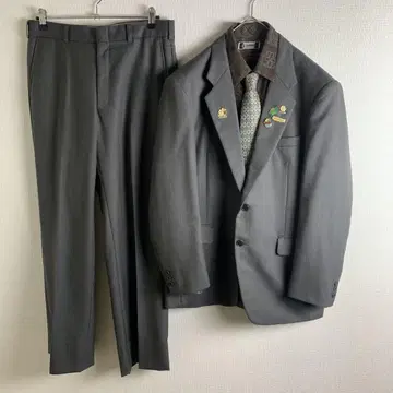 코디 세트 펜슬 스트라이프 넥타이 셔츠 올 패턴 다크 컬러