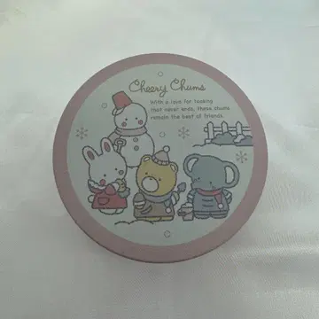 산리오 치어리 참 원통 케이스