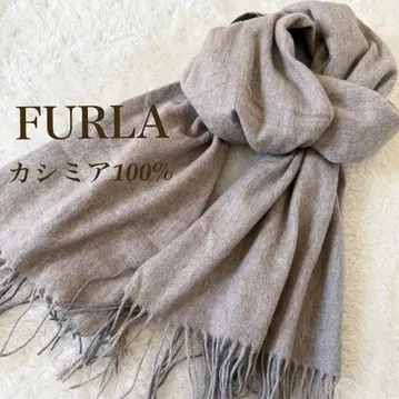 FURLA 훌라 캐시미어 100% 대형 스톨 문배트