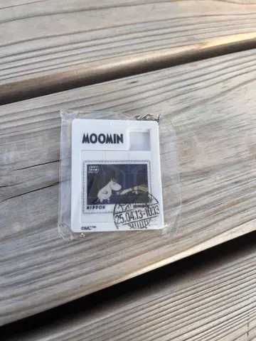 MOOMIN 우표 디자인 아크릴 키링