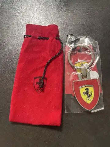 Ferrari 키링 레드 정품