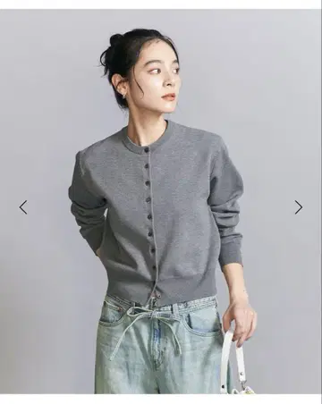 뷰티&유스 컴팩트 크루넥 가디건