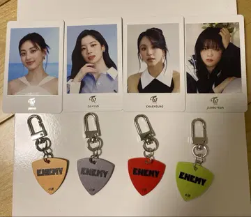 TWICE ENEMY 랜덤 피크 키링 트레이딩 카드