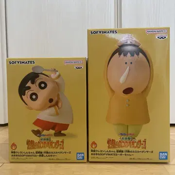 짱구는 못말려 초화려 불볕더위의 카스카베 댄서즈 피규어 2체 세트