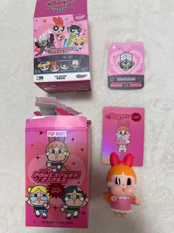 POP MART 파워퍼프걸스 블라썸 피규어