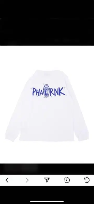 phatrnk 마리아 로고 롱 T 3 L