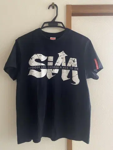 SiM REGGAE PUNK 티셔츠 블랙 S 사이즈