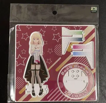 뱅드림 10주년의 궤적전 아크릴 스탠드 도로리스 삼각형 하츠카