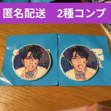 [ 스트레이 키즈 ] 사우나 POPUP 캔뱃지 2종 세트 [ 한 ]