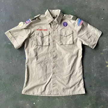 BOYSCOUTS OF AMERICA 반팔 보이 카우 셔츠