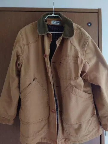 레어 USA제 LLBean 커버올 헌팅 자켓