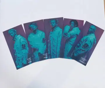 MA55IVE THE RAMPAGE 클리어 비주얼 카드 5종 세트